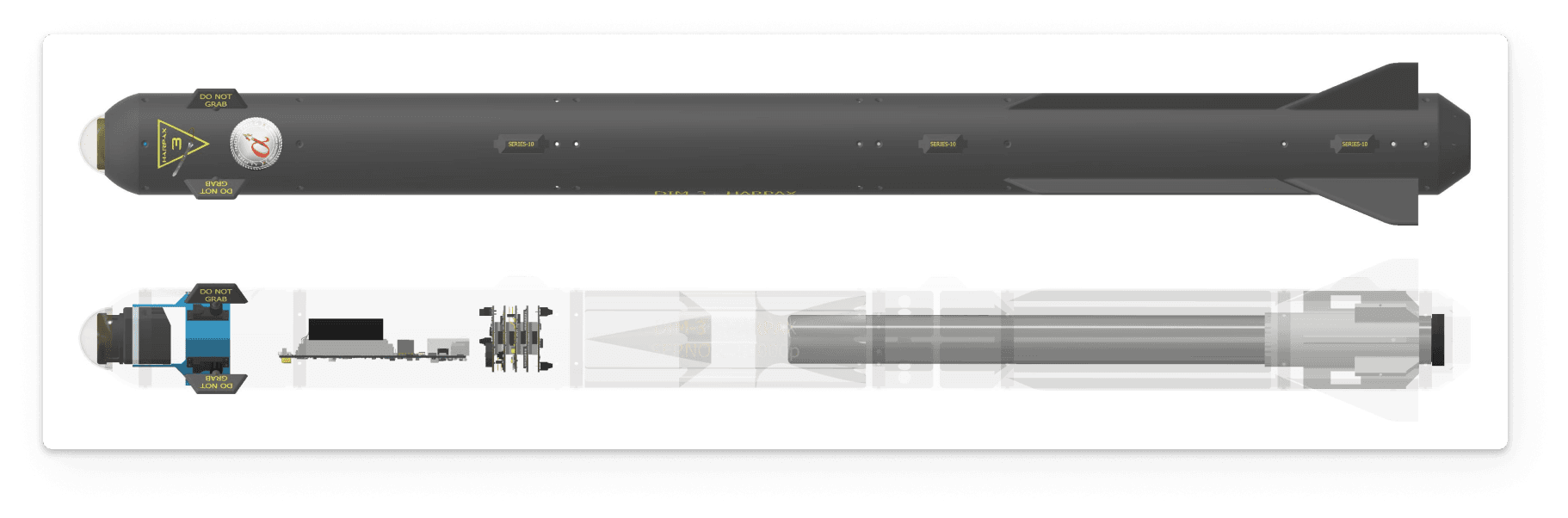 DIM-3 HARPAX ANTI-DRONE MISSILE